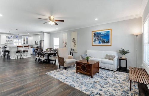East Ocean View House | 4BR Spacious Retreat Walk to Beach Pets OK