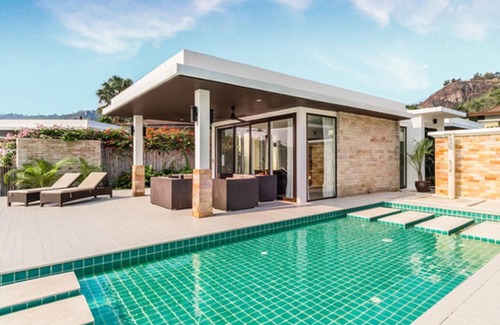 Khao Tao Villa | 5 Bedroom Amazing Pool Villa In Resort (TS1)