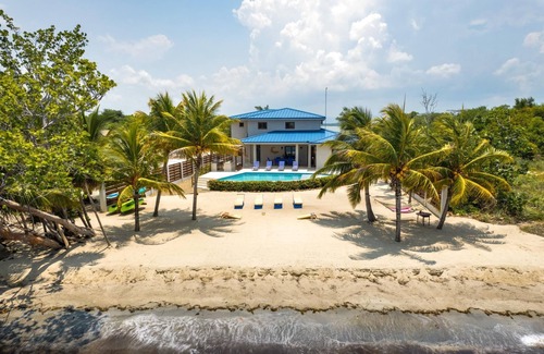 Caribbean Way Villa | 5 Bedroom Beachfront Villa w/Large Pool & Staff