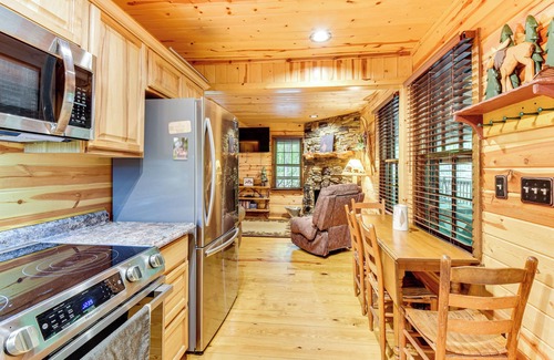 Sautee Nacoochee Cabin | 5 Mi to Unicoi State Park & Lake: Hot Tub Haven!
