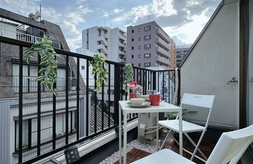 Taito Apartment | 5-minute walk from the nearest station, Shin-Okachimachi, close to Ueno, Asakusa, Akihabara, and convenient transportation! 45 sq.m., quiet area for a relaxing stay!
