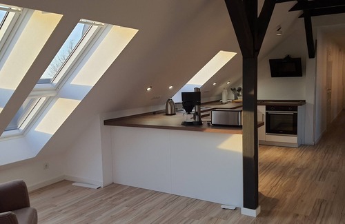 Mellenthin Apartment | 5 star vacation apartment Dewichow with water view & WLAN - Ferienwohnung Dewichow