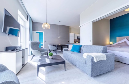 Ostseebad Wustrow Apartment | 5-star vacation apartment Ostseeperle between the Baltic Sea and the Bodden