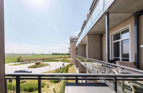 Ostseebad Wustrow Apartment | 5-star Welleneck vacation apartment for 6 people with corner balcony and infrared cabin