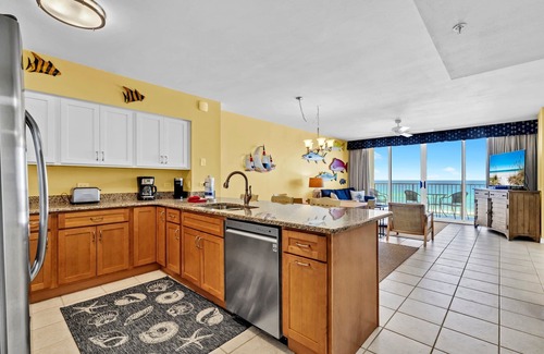 Fort Walton Beach Condo | 502 Island Princess 5TH Fl Gulf Front Balcony View - Free Beach SVC
