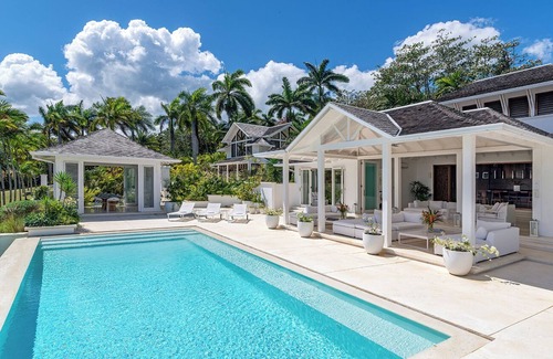 Tryall Villa | 5br Contemporary & Sophisticated Resort Oceanfront Villa Beach Pickleball Gym