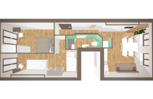 La Joliette Apartment | 6 Couchages, Wifi Fibre & NETFLIX "experience-immo"