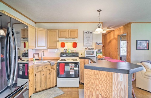 Morganton Cabin | 7 Mi to Downtown Morganton: Cabin w/Fire Pit!