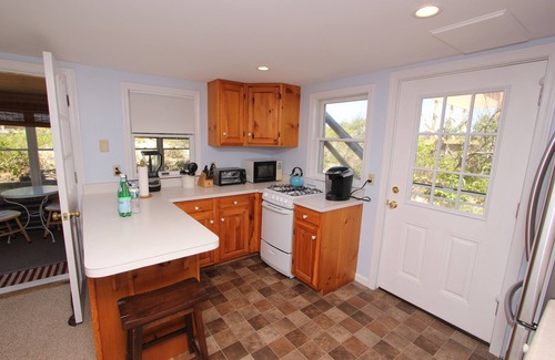 East Sandwich House | 89-2 Salt Marsh Rd -Oceanfront Cottage w/180° Cape Cod Bay Views & Balcony!