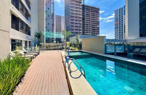 Campo Belo Apartment | 8º Andar, Próximo Metro, Shopping e Check-in 24h