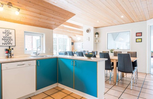 Houstrup House | 9 person holiday home in Nørre Nebel