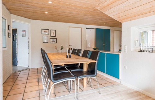 Houstrup House | 9 person holiday home in Nørre Nebel