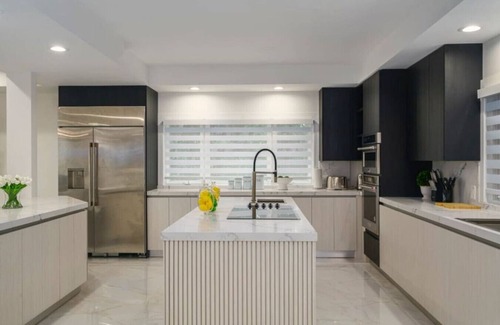 Fort Pierce Villa | 9K SF Waterfront Mansion, Pool, Boat Dock, Theater