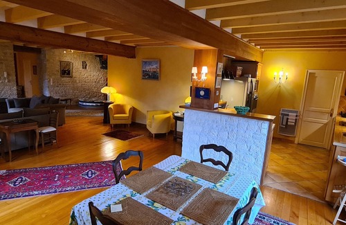 Mansle House | A 4 * loft in an old mill, overlooking the Charente and its countryside