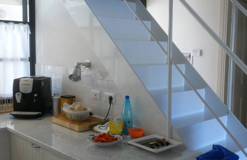 Monte Argentario Apartment | A balcony overlooking the blue sea of the Argentario, with unlimited Giga Tim