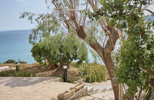 Mastichochoria House | A BALCONY WITH AMAZING SEA VIEW