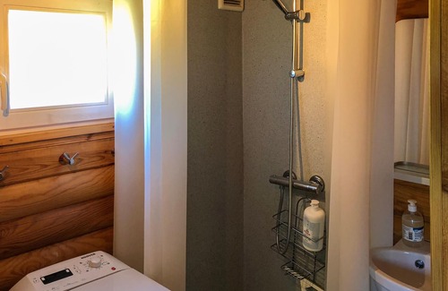 Hovborg House | A beautiful and very well maintained log cabin in the middle of the cozy vacation region Hovborg Fer