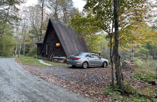 South Royalton Cabin | A-Frame cabin in the woods