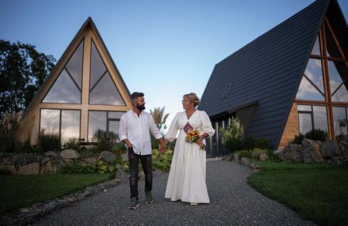 Corbu Ski Chalet | A-frame in Corbu