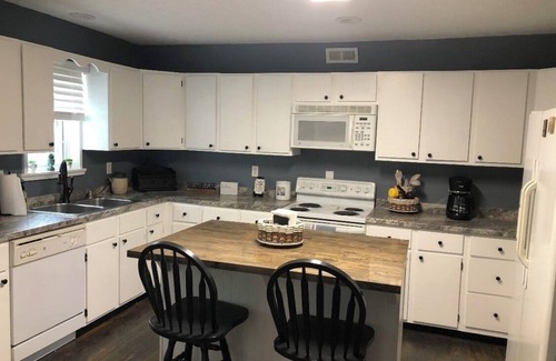 Falls of Rough House | A-Frame of Mind is a perfect cozy getaway in a lakeside community!