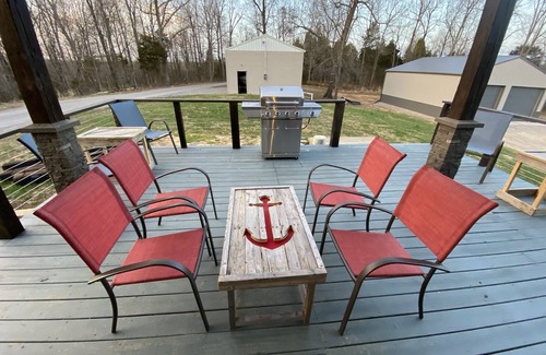 Falls of Rough House | A-Frame of Mind is a perfect cozy getaway in a lakeside community!