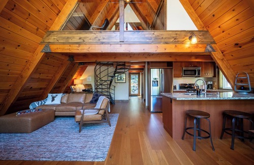 Truckee Cabin | A-Frame Retreat near Donner Lake