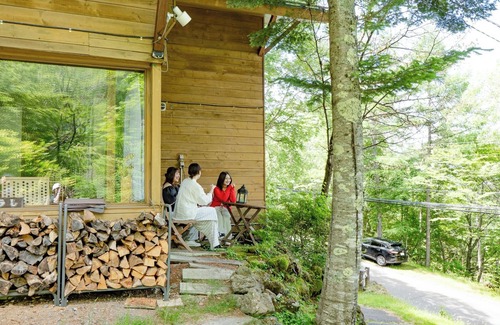 Chino House | A large mansion on the Tateshina Plateau Covered /Chino Nagano