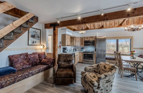 Clark Ski Chalet | A serene getaway with modern conveniences and relaxing views.
