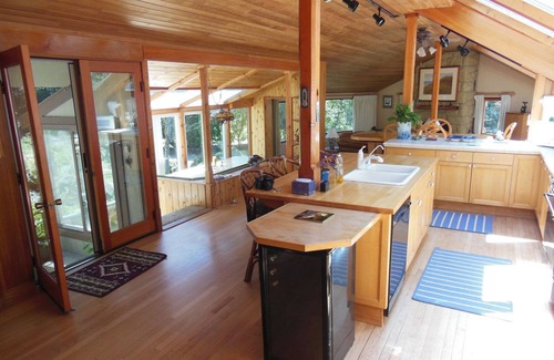 Mission Canyon House | A Serene Home on Tree Lined Mission Creek in the Middle of Nature