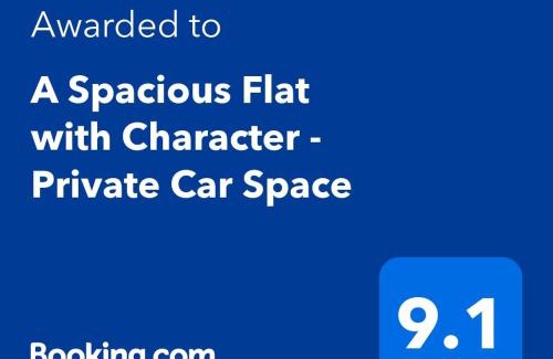 Linthouse Apartment | A Spacious Flat with Character - Private Car Space