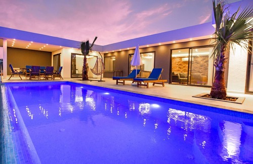 Patara Villa | A stunning contemporary villa with views towards the sea at Patara.