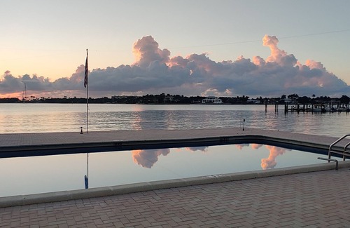 Boynton Beach Condo | A water view from every room. This hidden gem is a must for the winter months.