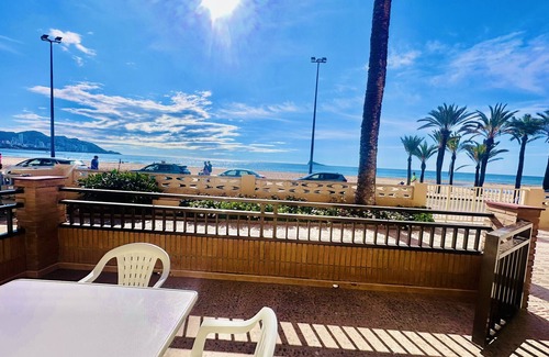Cala Apartment | A385 - Beachfront in Poniente Beach