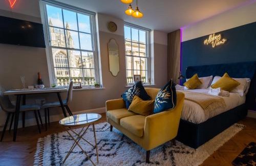 Bath City Centre Apartment | Abbey View studio central Bath