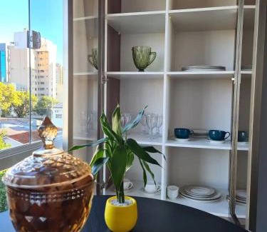 Centro Apartment | Aconchegante Apartamento decorado e mobiliado