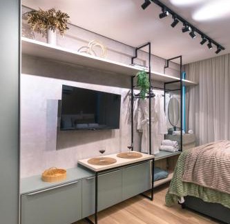 Cabo Branco Apartment | Acorde com o som do mar no Cabo Branco - flat com piscina aquecida e ar condicionado