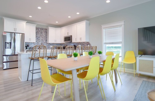 Saint Elmo House | Across from Beach, Ocean Views, Heated Private Pool, Steps To Sand, Dog Friendly