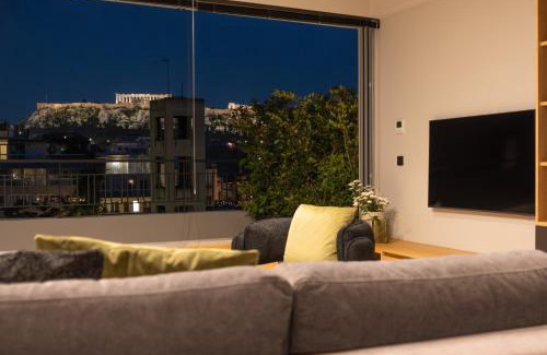 Psirri Apartment | Acroview Lofts Residence with Hammam