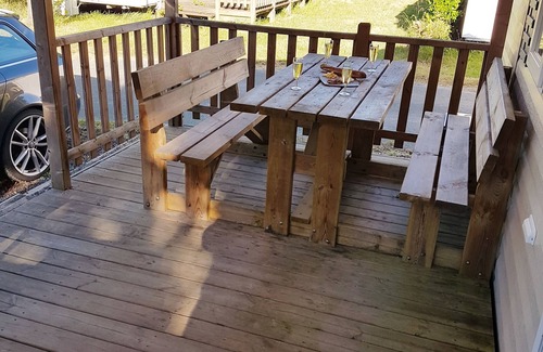 Talmont-Saint-Hilaire House | Air-conditioned mobile home 4/6 pers at Loyada campsite *