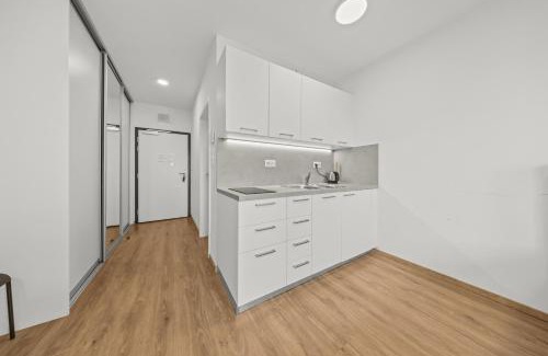 Nivy Apartment | Air conditioned 1 room apartment with parking, new building, Ružinov