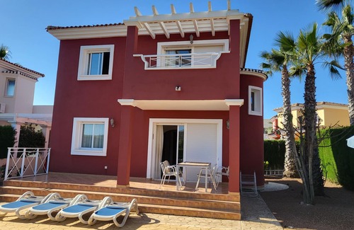 Caserio Los Tarquinos Villa | Air Conditioned Villa with Private Pool with views to mountains