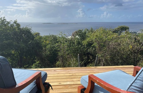 Estate Bolongo House | Airstream Glamping Camping overlooking Caribbean Sea Amazing Sunrises & Sunsets