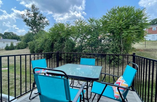 Belmont Villa | Airy Master Suite: Vaulted Ceiling, Private Bath