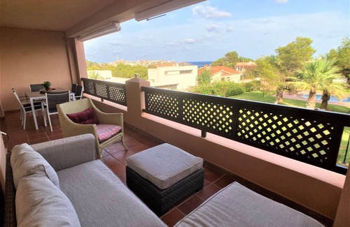 Cabo de Palos Apartment | Airy three-bedroom apartment in Cabo de Palos