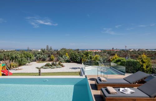 Agkisaras Villa | Alba Bianca Villa, Family Retreat with Heated Pool By ThinkVilla