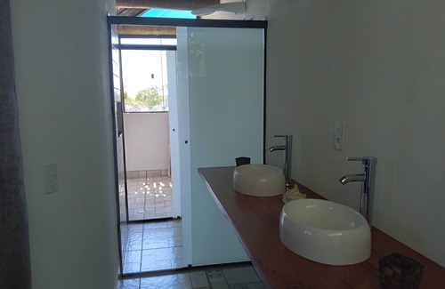 Sao Pedro Apartment | Alecrim Suite, lush sea and mountain views