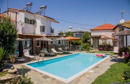 Tragilos Villa | Alexander Aqua Oasis - Poolside Garden Getaway