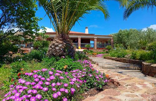 Alghero Villa | Alghero Villa Barranch with sea view swimming pool for 6 people