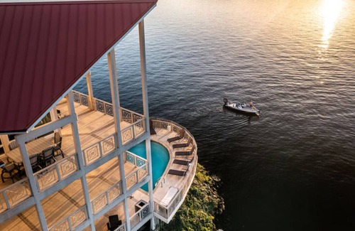 Sunrise Beach House | Allie's - Amazing 8,000 SF Home with -Private Pool-hot tub- Sleeps 26+