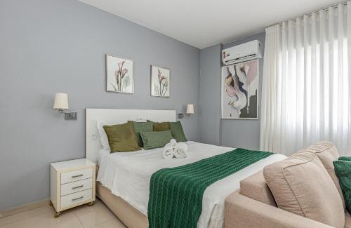 Alphaville Industrial Apartment | Alphaville-Industrial com cozinha-piscina e academia-500mega